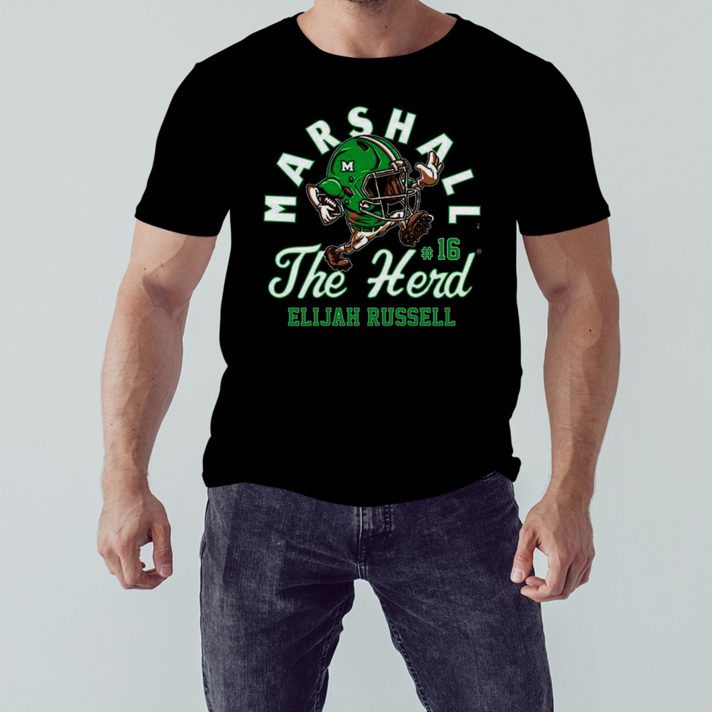 Marshall Thundering Herd Ncaa Football Elijah Russell T-shirt 1 Unisex tshirt