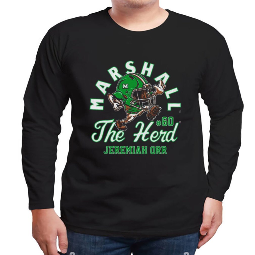 Marshall Thundering Herd Ncaa Football Jeremiah Orr T-shirt 3 Longsleeve tshirt