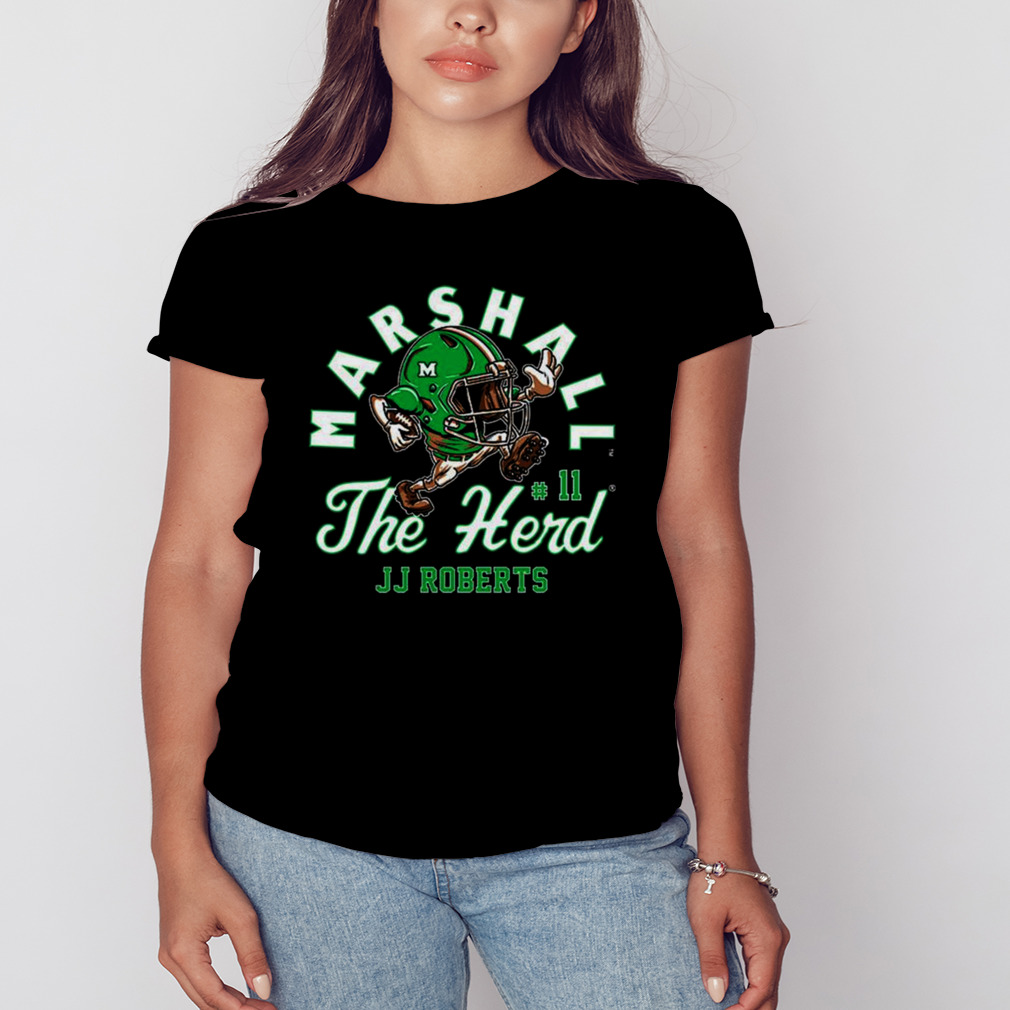 Marshall Thundering Herd Ncaa Football Jj Roberts T-shirt 2 Women's tshirt
