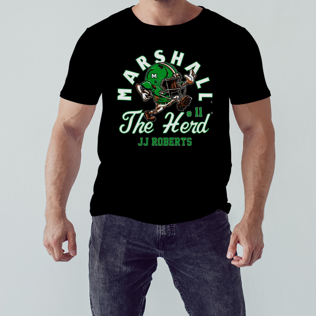 Marshall Thundering Herd Ncaa Football Jj Roberts T-shirt 1 Unisex tshirt