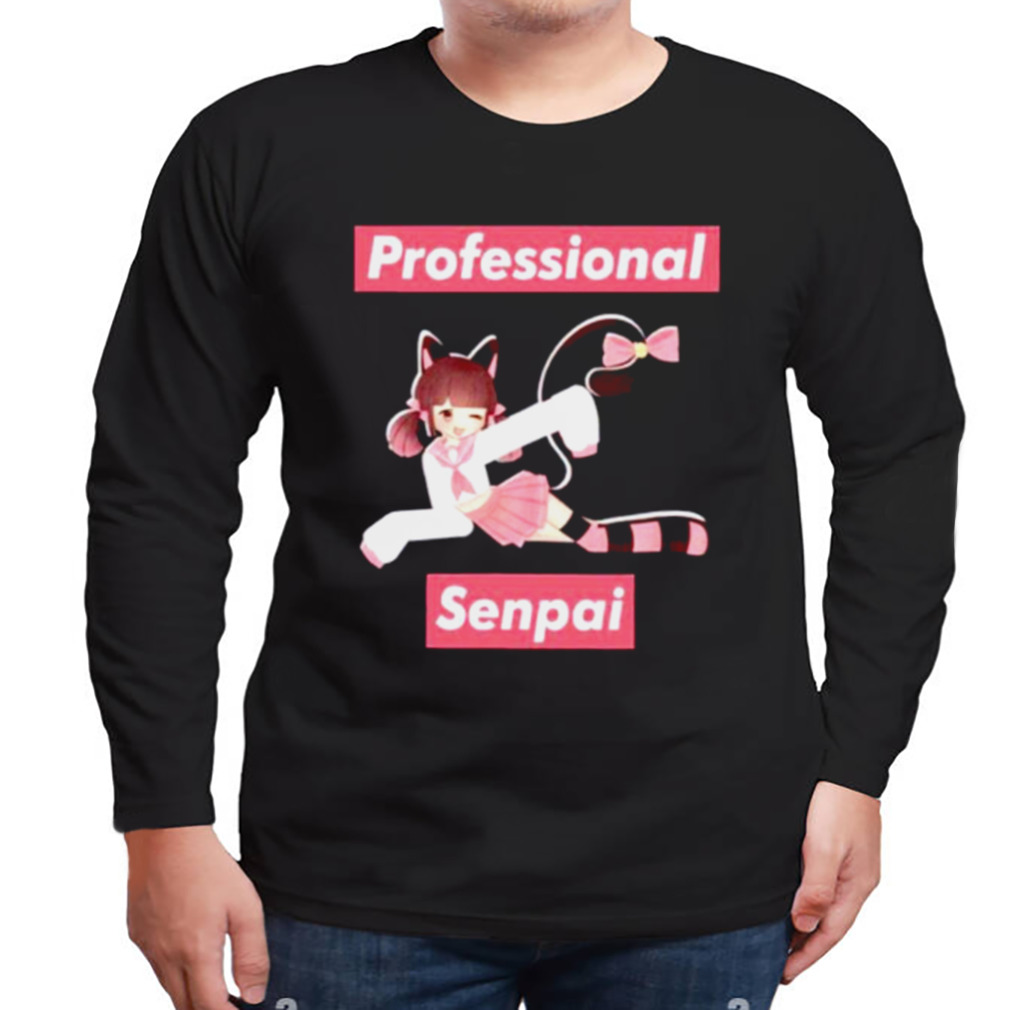 Meowbahh Professional Senpai Shirt 3 Longsleeve tshirt