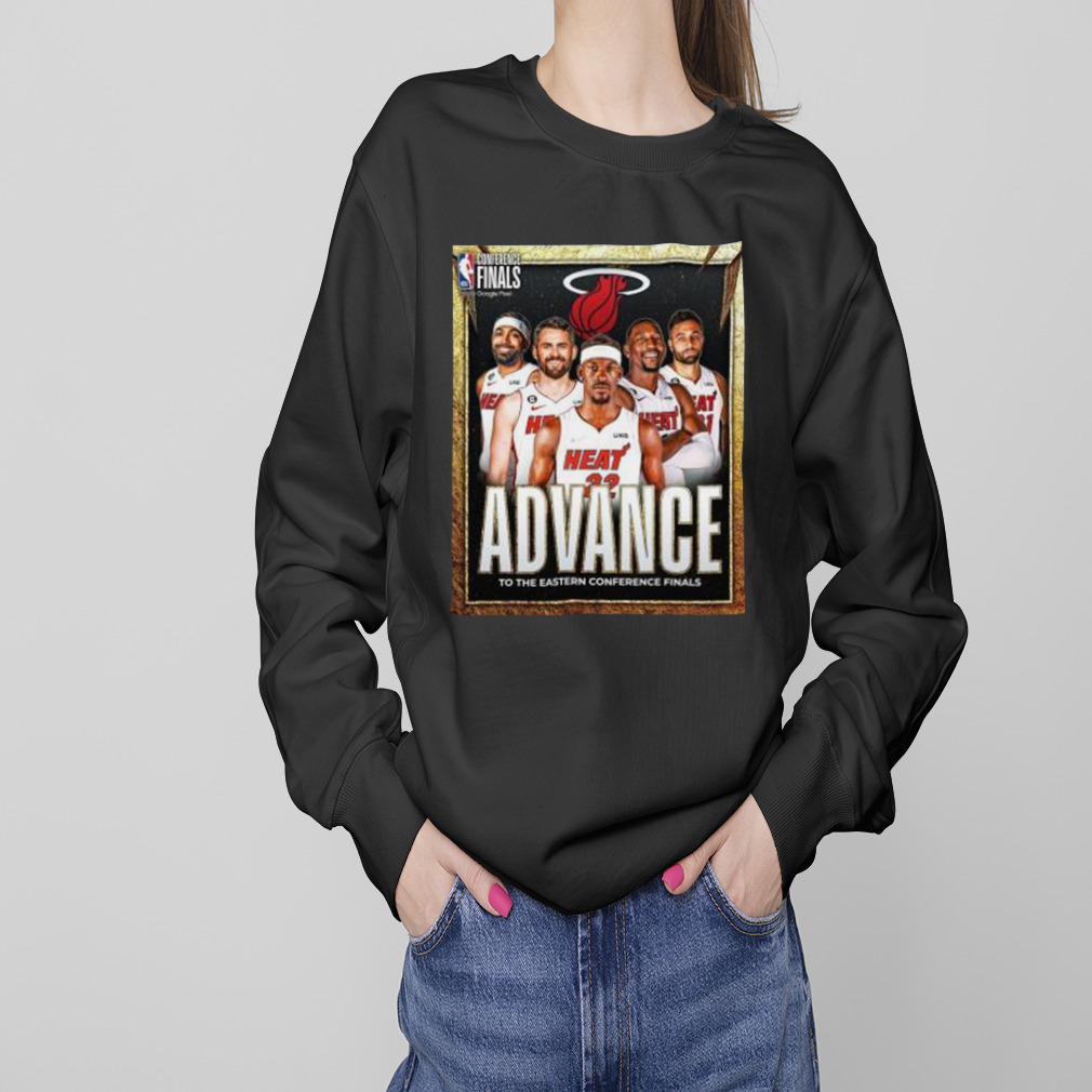Miami Heat NBA Conference Finals Advance to the Western Conference Finals Poster shirt 4 Sweaters