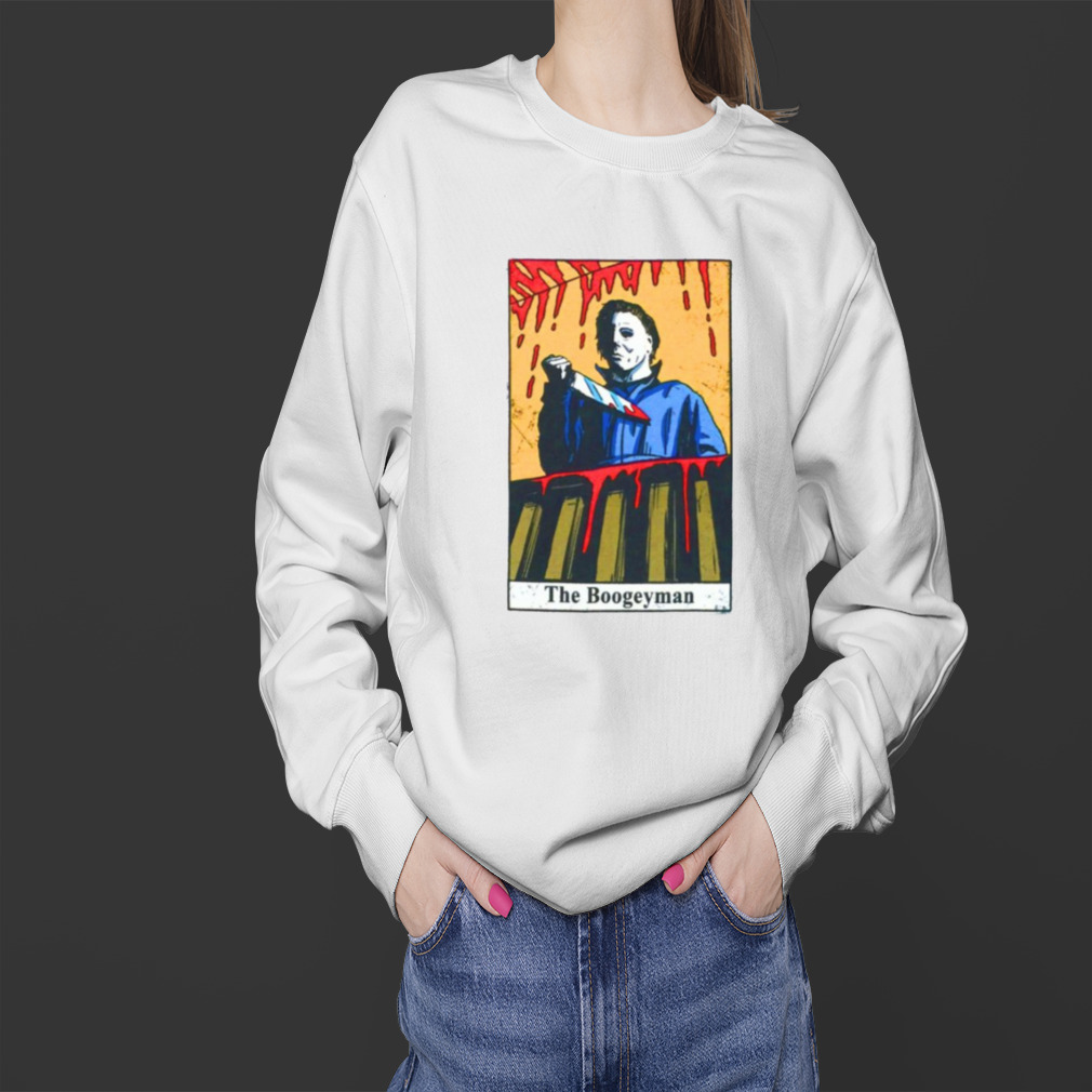 Michael Myers Halloween Tarot Card Boogeyman Horror Movie shirt