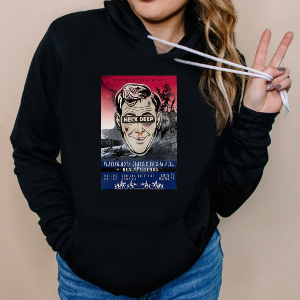 Neck Deep With Real Friends Texas Tour 2023 T-shirt 5 Hoodies
