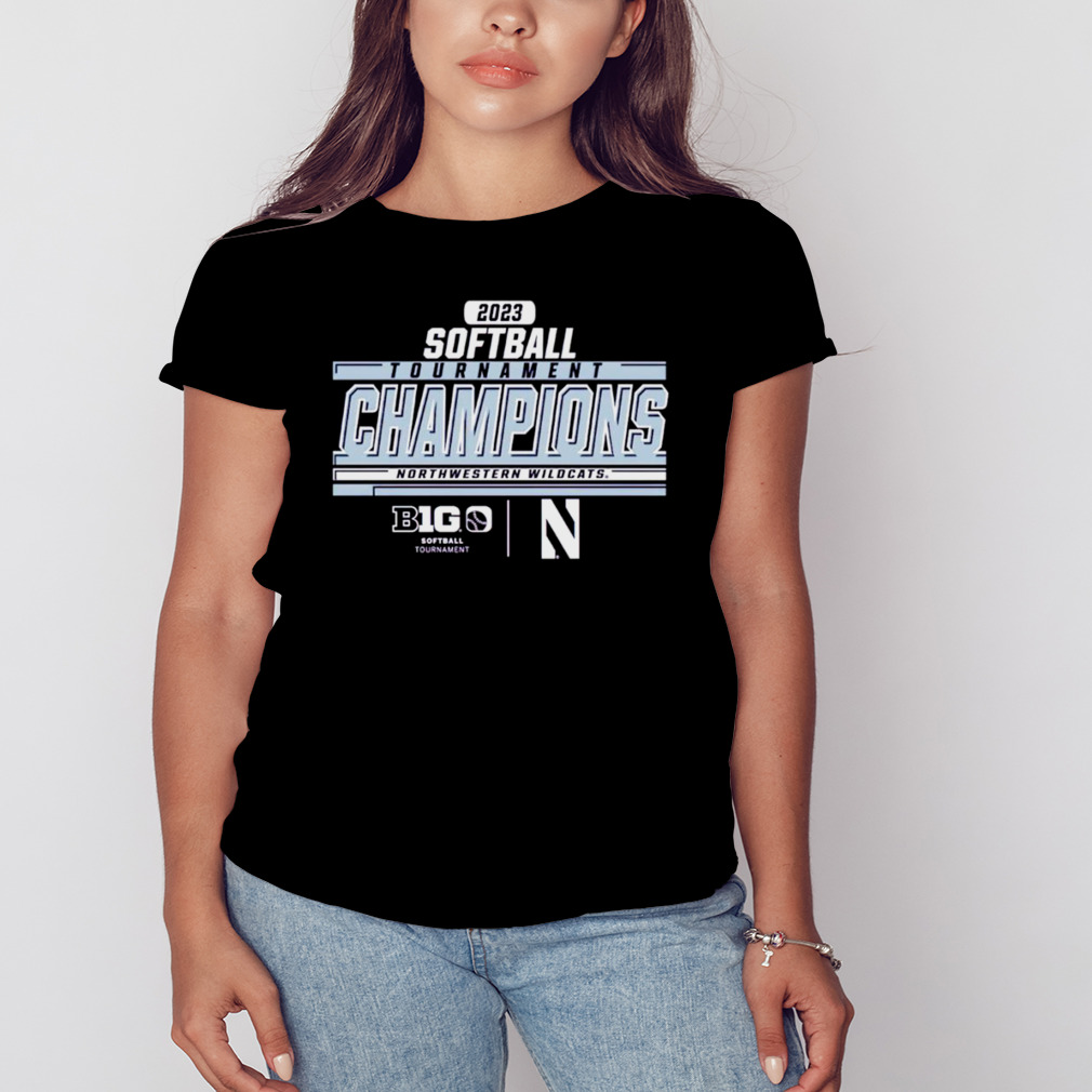 Northwestern Wildcats NCAA Big Ten Softball Conference Tournament Champions 2023 shirt 2 Women's tshirt