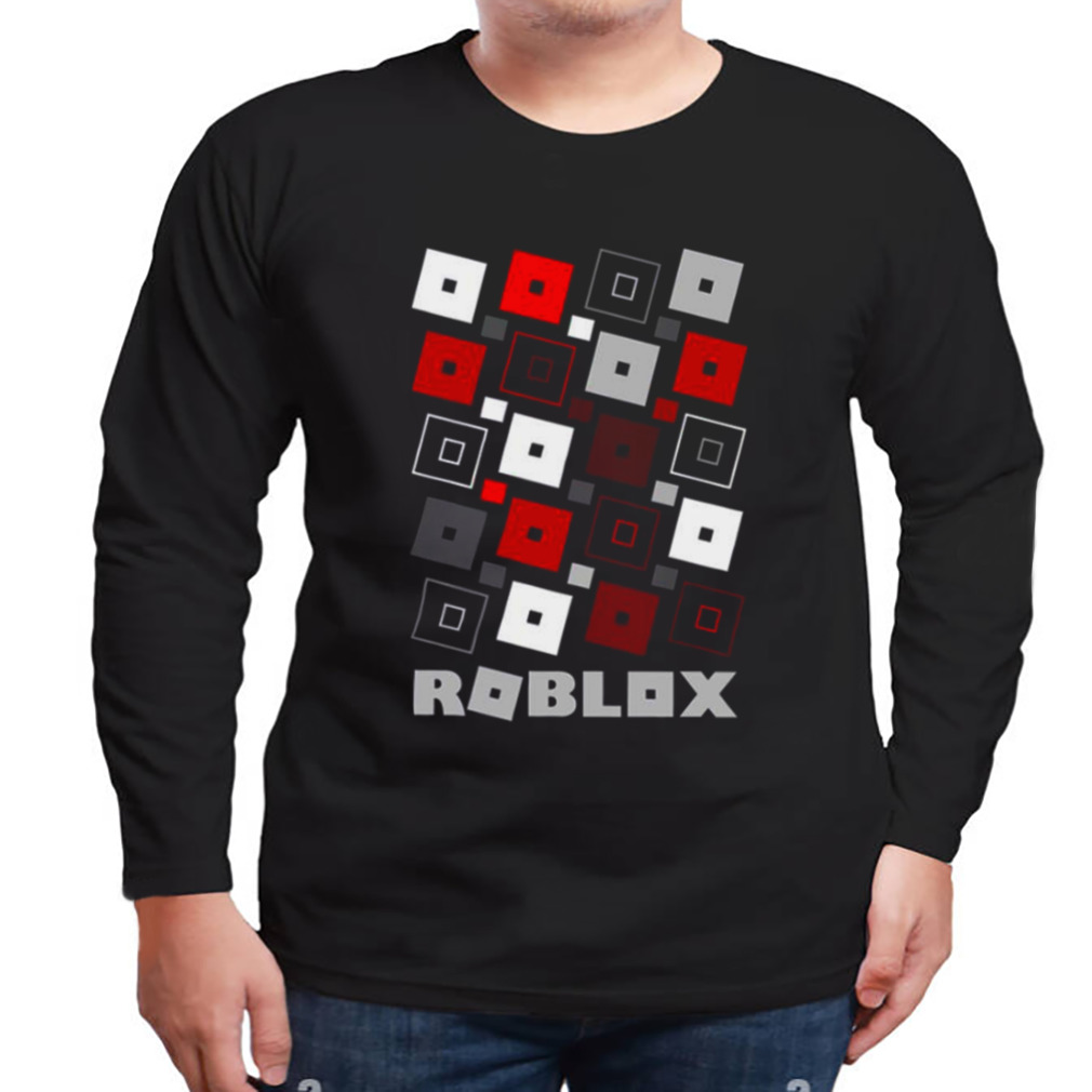 Red Pattern Roblox Game shirt 3 Longsleeve tshirt