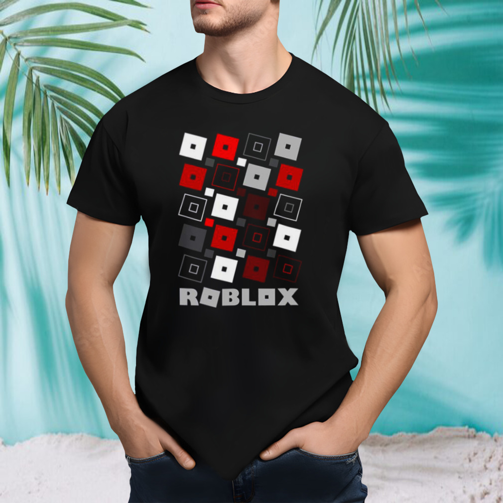 Red Pattern Roblox Game shirt