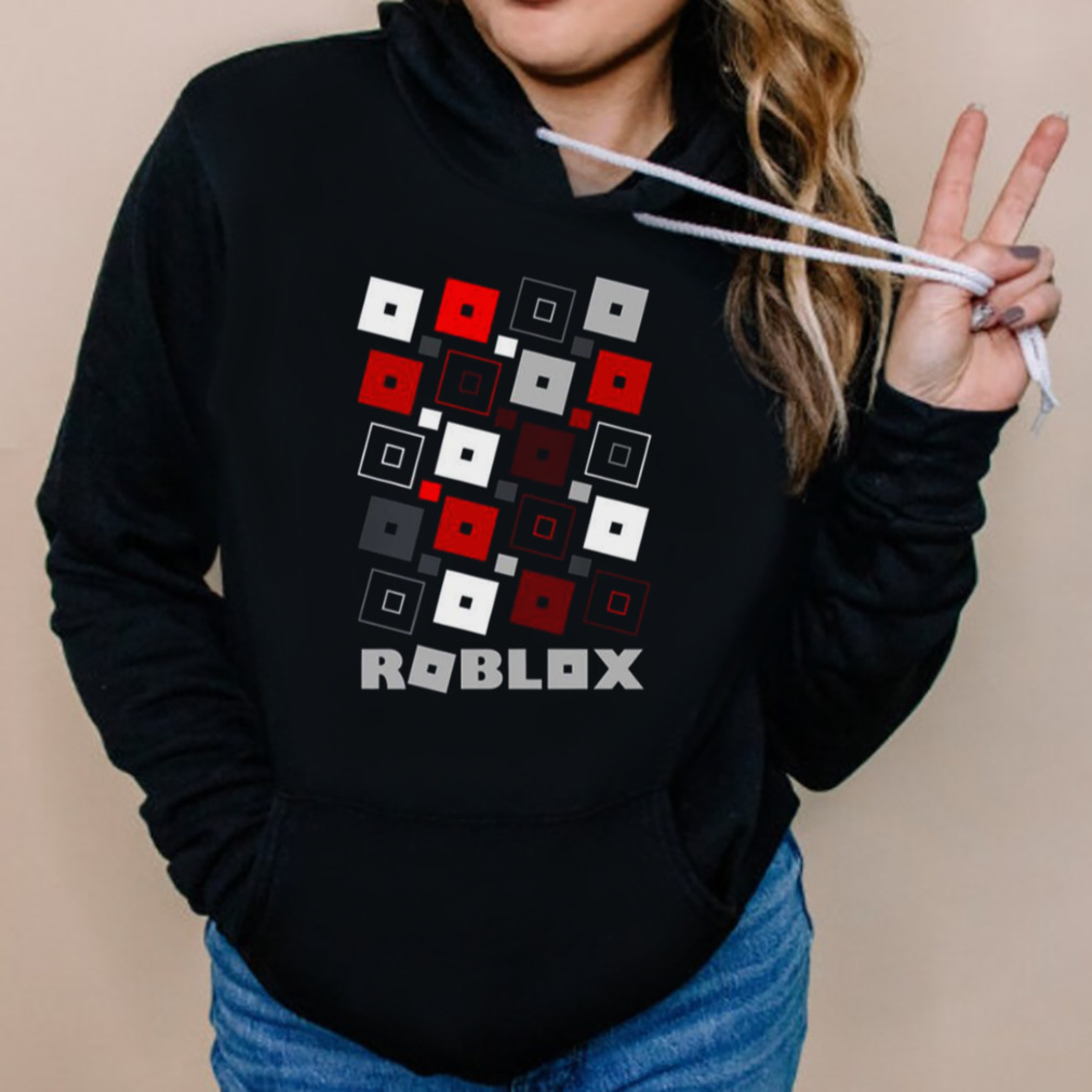 Red Pattern Roblox Game shirt 5 Hoodies