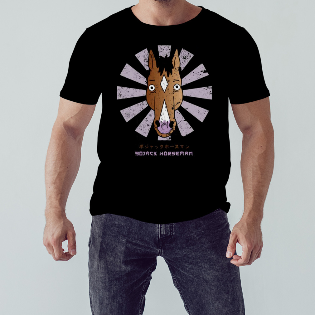 Retro Japanese Bojack Horseman shirt 1 Unisex tshirt