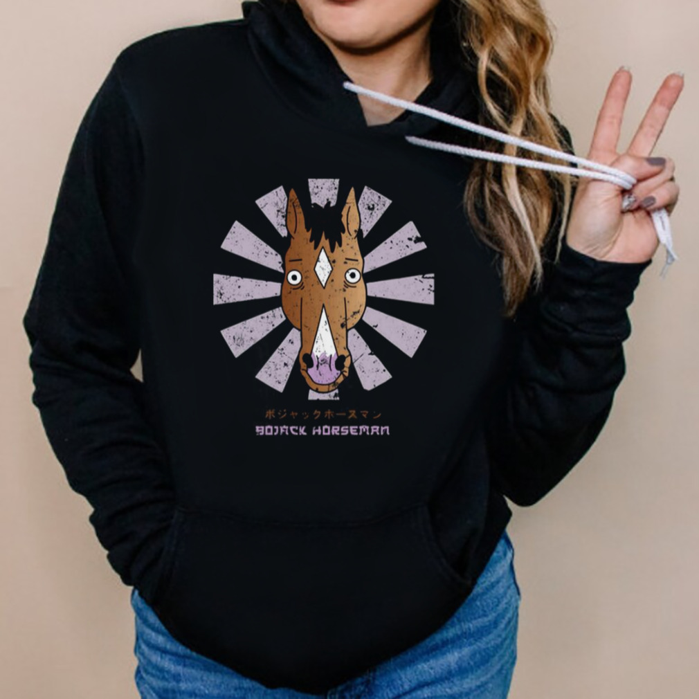 Retro Japanese Bojack Horseman shirt 5 Hoodies