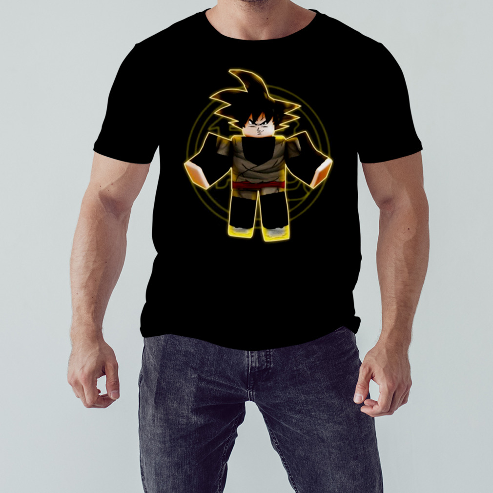 Roblox Goku Comic Game Art Unisex T-Shirt - Teeruto