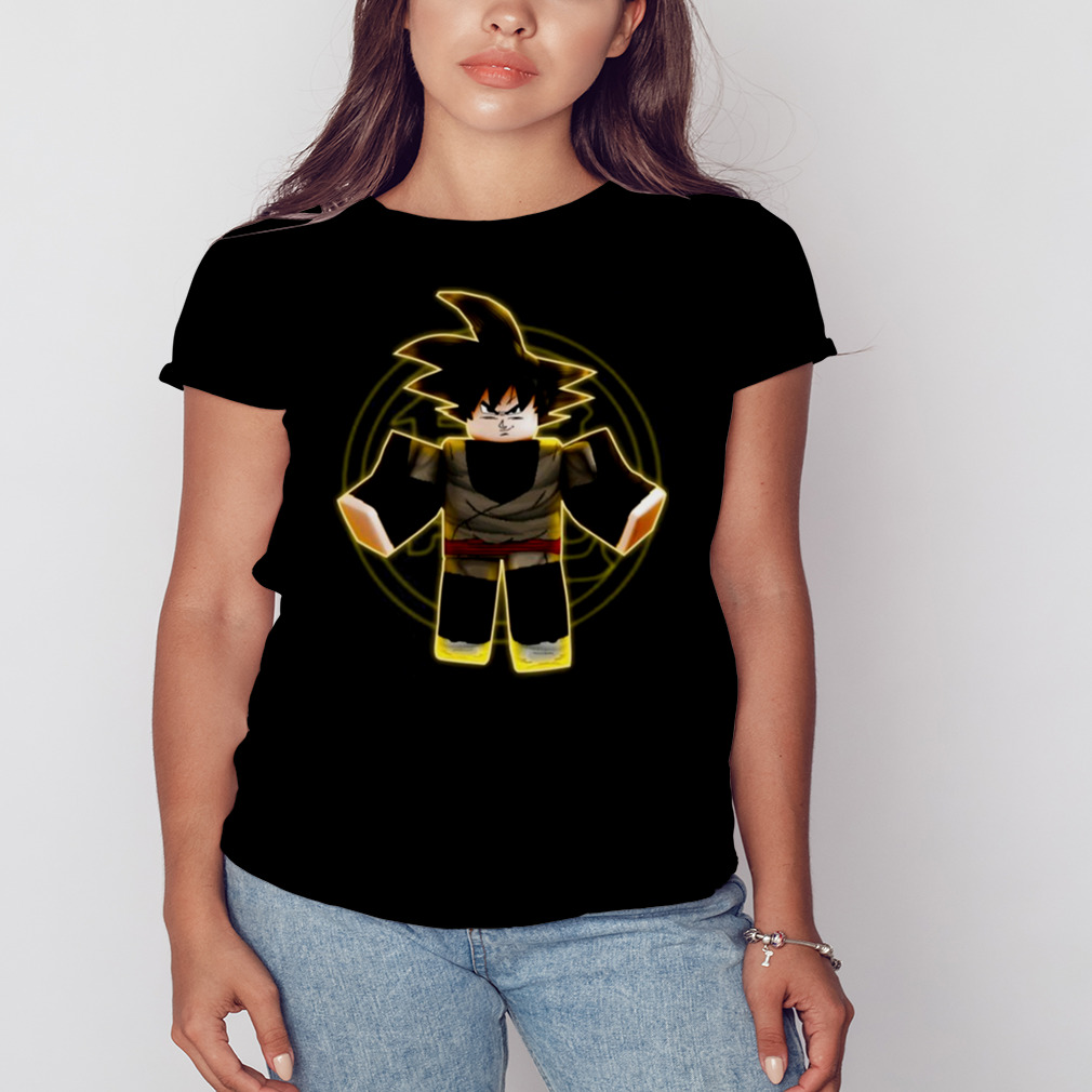Roblox Goku Comic Game Art shirt 2 Women's tshirt