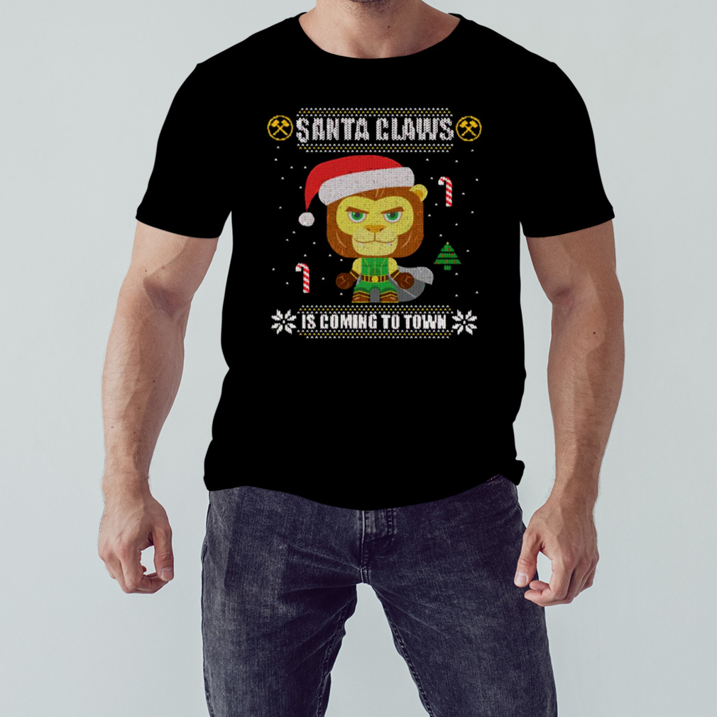 Santa Claws Is Coming Auric Of The Great White North shirt 1 Unisex tshirt