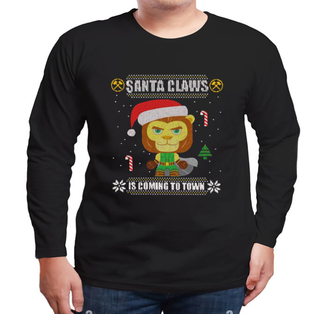 Santa Claws Is Coming Auric Of The Great White North shirt 3 Longsleeve tshirt