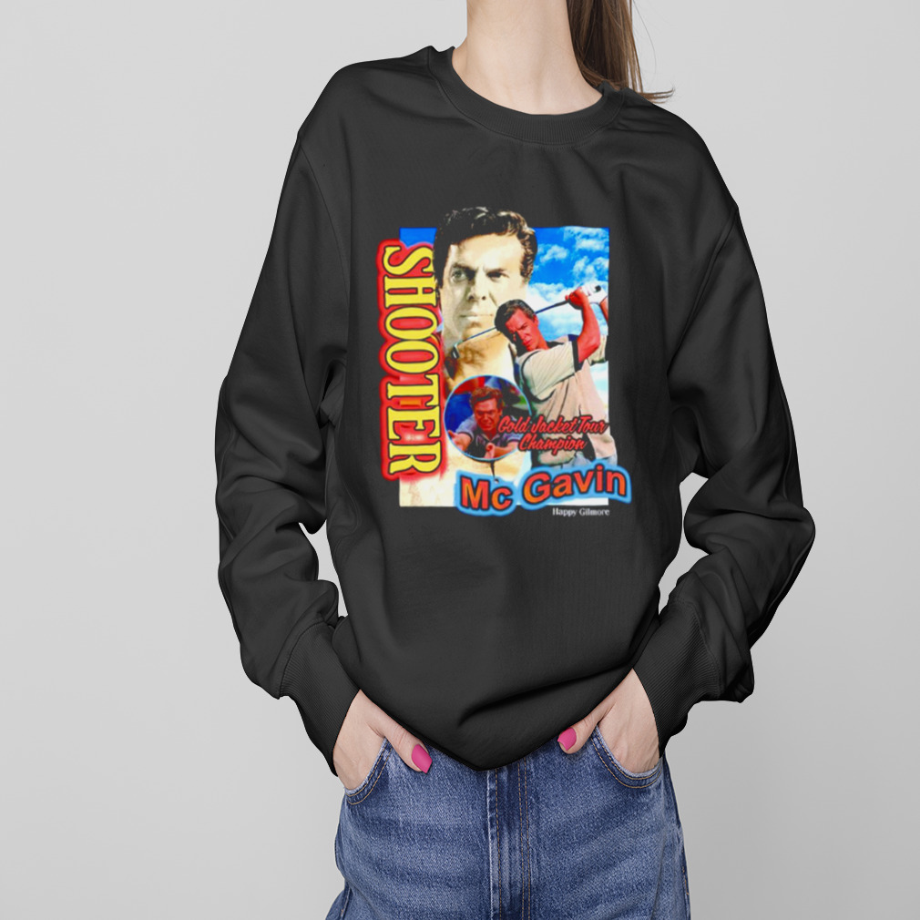 Shooter gold jacket tour champion mcgavin shirt 4 Sweaters