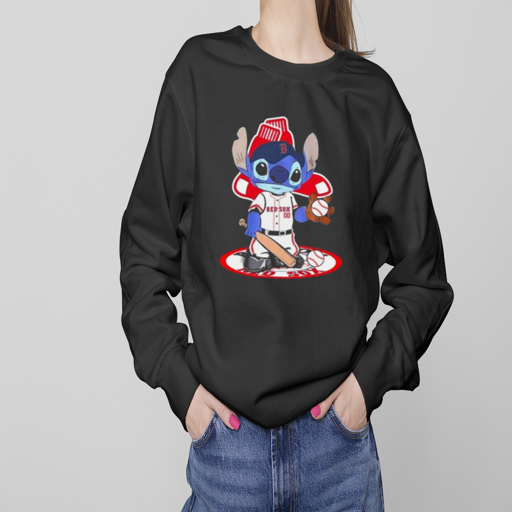 Stitch Boston Red Sox Baseball Logo 2023 T-shirt 4 Sweaters