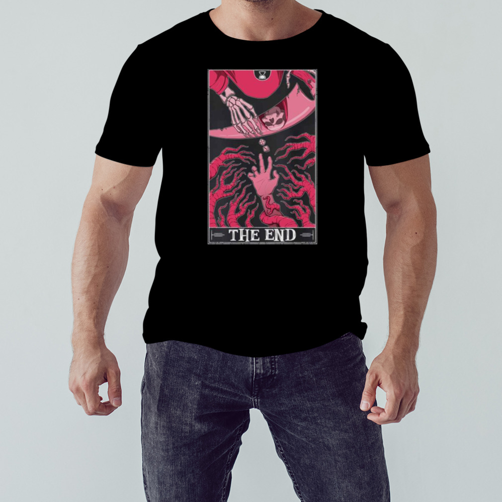 Tarot The End Tarotesque Dark shirt 1 Unisex tshirt