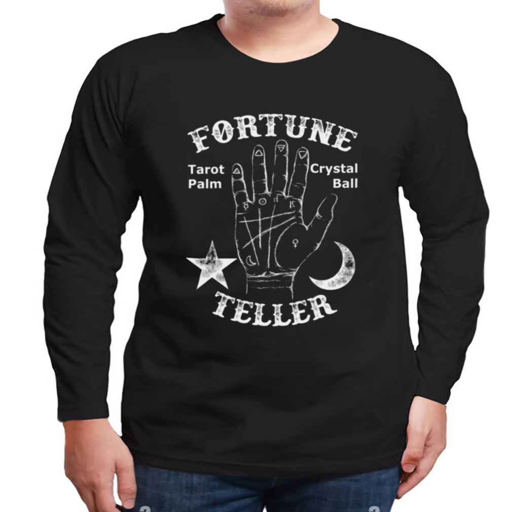 Tarot White Art Fortune Teller shirt 3 Longsleeve tshirt