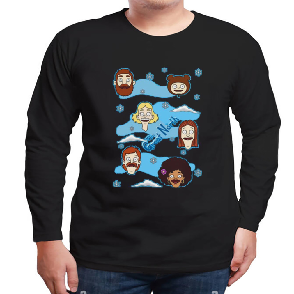 The Great North Characters Cute shirt 3 Longsleeve tshirt