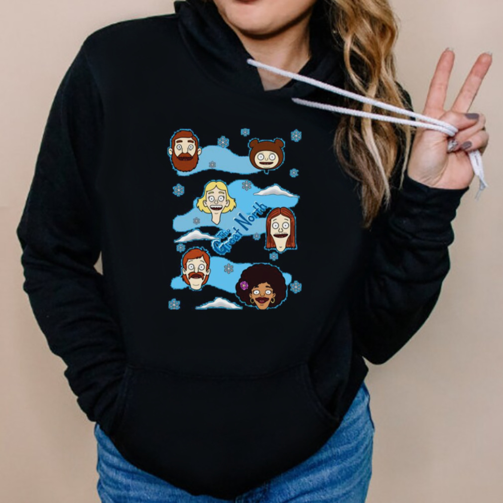 The Great North Characters Cute shirt 5 Hoodies