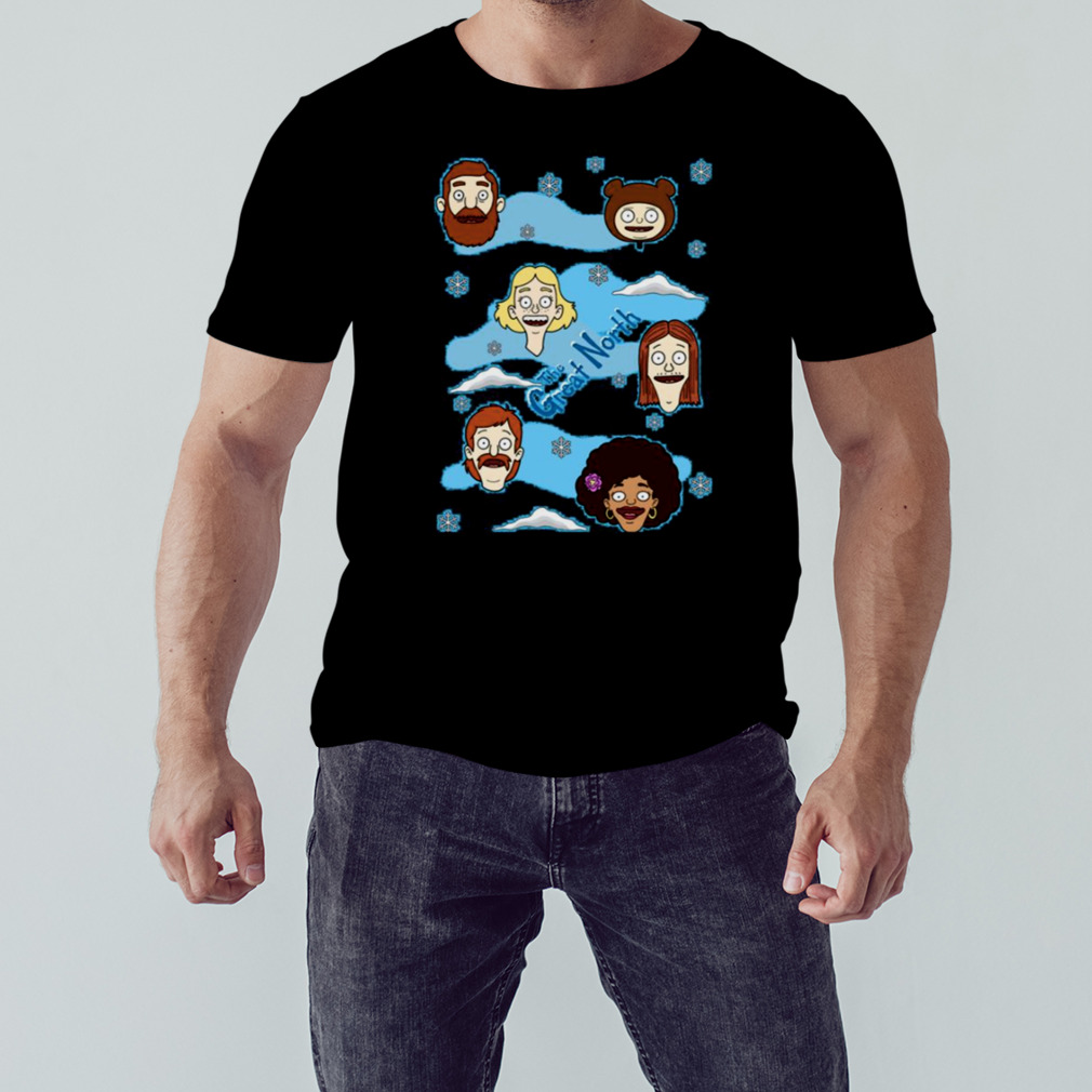 The Great North Characters Cute shirt 1 Unisex tshirt