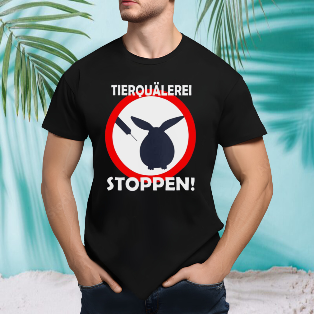 Stop Animal Cruelty Animal Testing Experiments shirt
