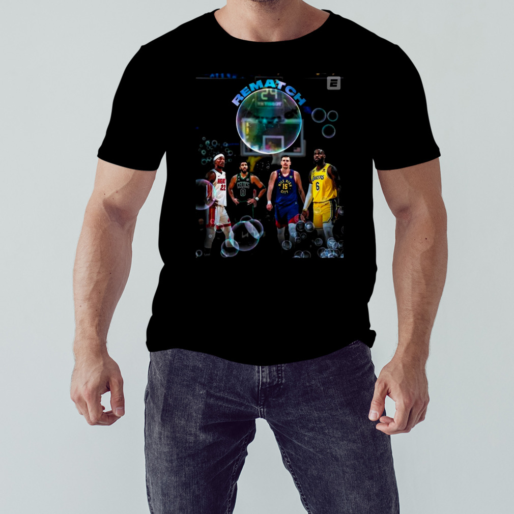 The Same Four Teams Are In The Conference Finals Rematch 2023 Shirt 1 Unisex tshirt