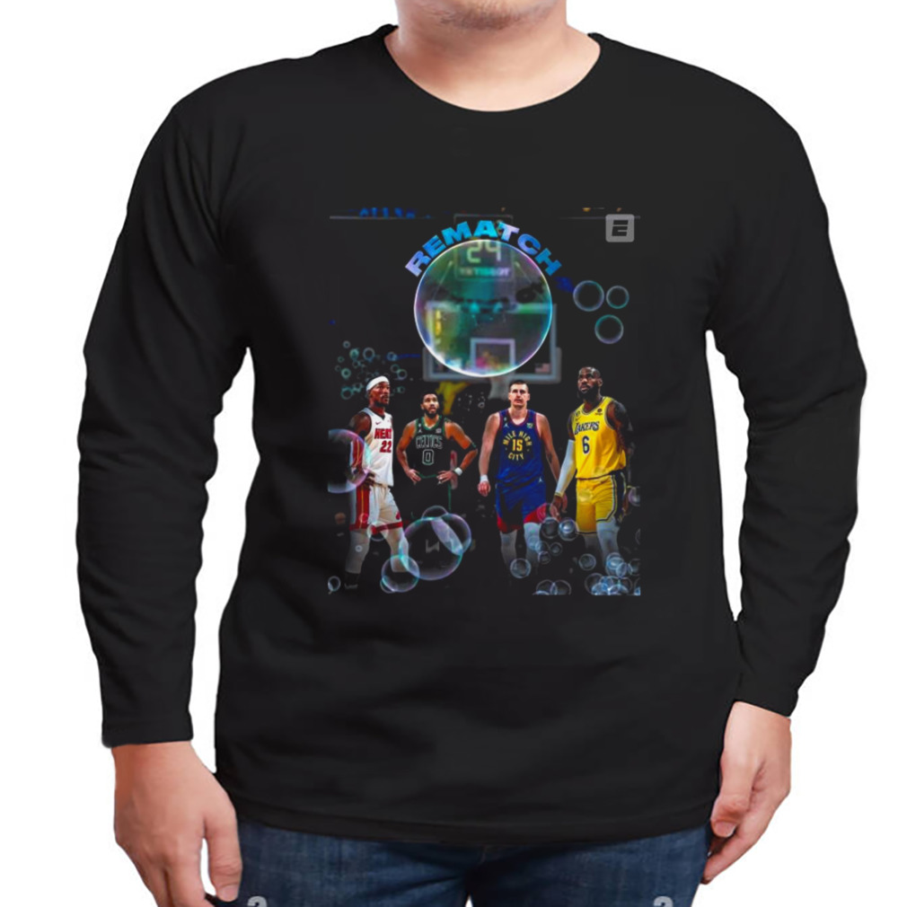 The Same Four Teams Are In The Conference Finals Rematch 2023 Shirt 3 Longsleeve tshirt