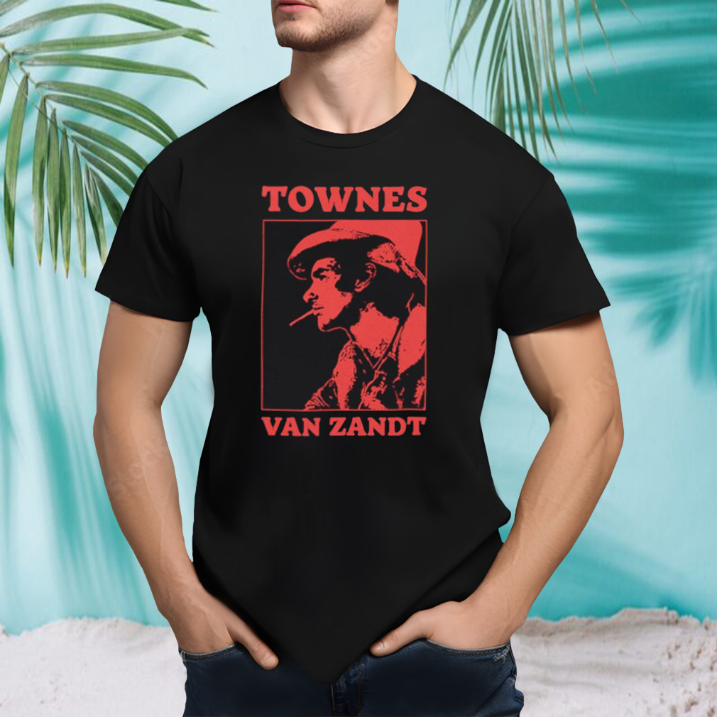 Townes Van Zandt vintage shirt