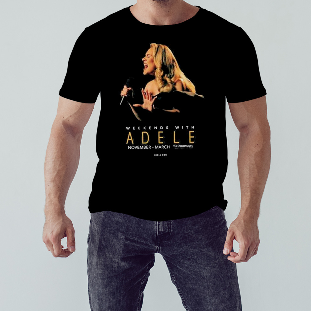 Weekends With Adele The World Tour 2023 T-shirt 1 Unisex tshirt