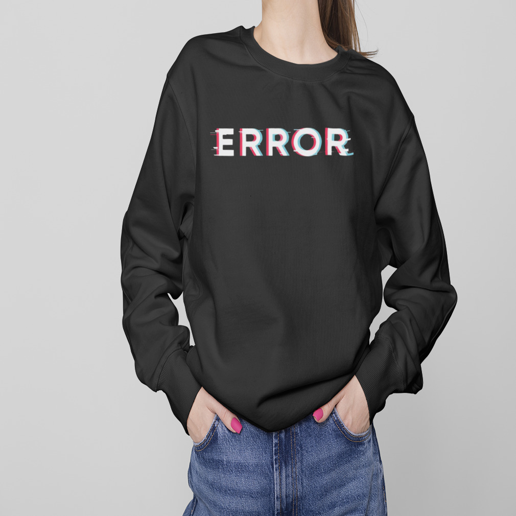 Xapolloandy Error Glitch Design shirt 4 Sweaters
