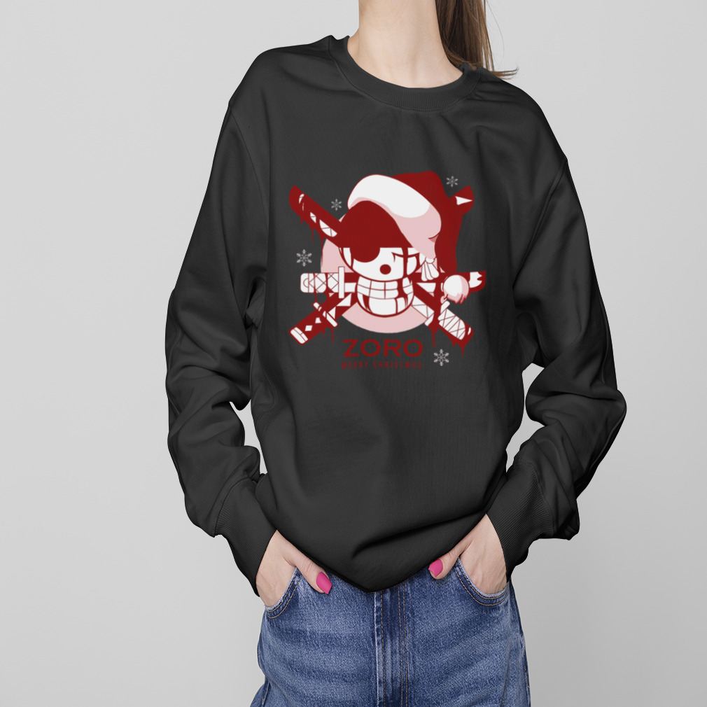 Zoro Merry Christmas One Piece Christmas shirt 4 Sweaters