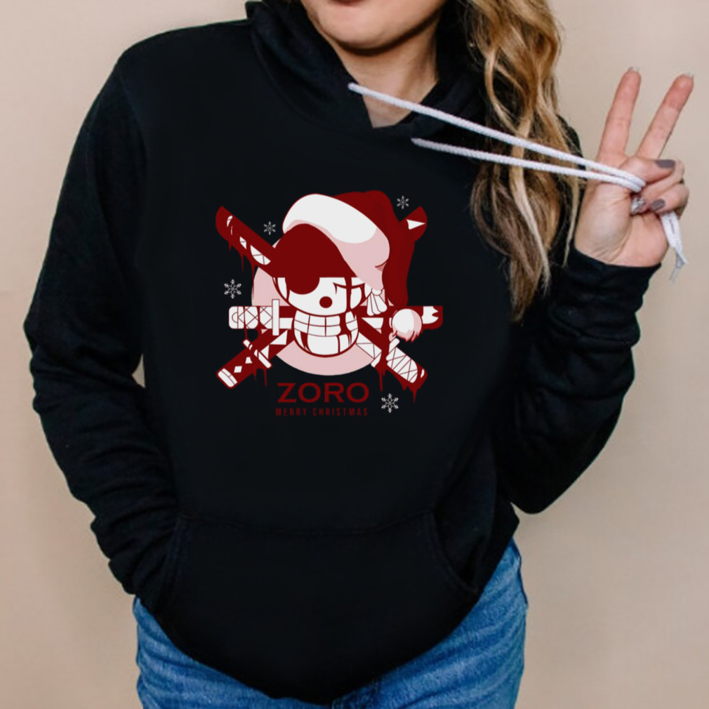 Zoro Merry Christmas One Piece Christmas shirt 5 Hoodies