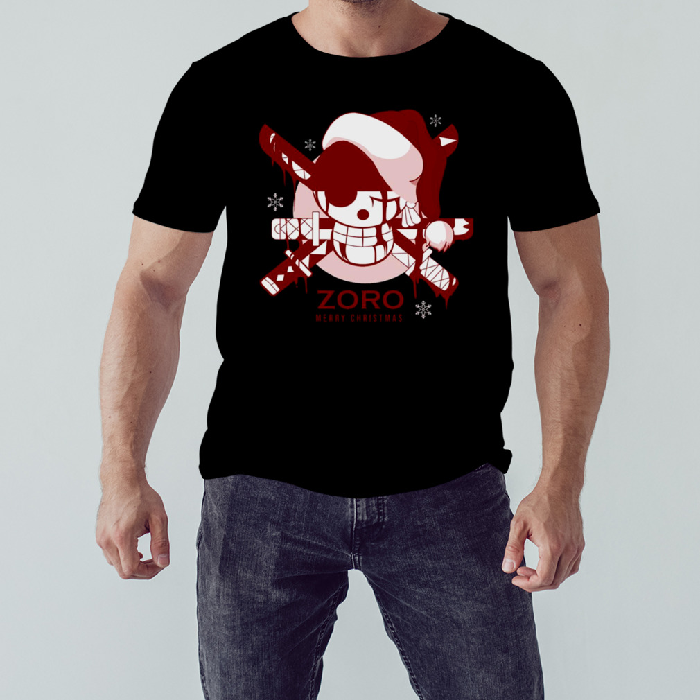 Zoro Merry Christmas One Piece Christmas shirt 1 Unisex tshirt