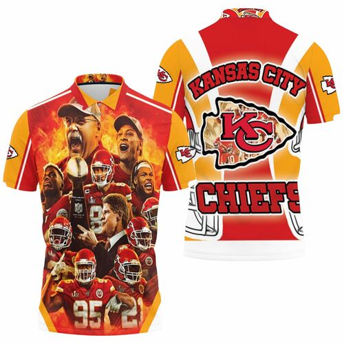 Kansas City Chiefss Member Afc West Division Super Bowl 3D All Over Print Polo Shirt