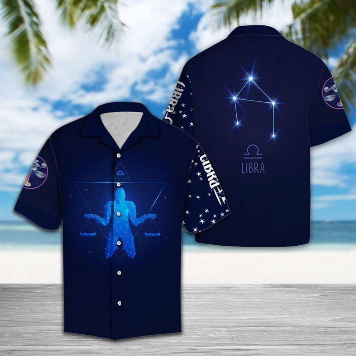Libra Horoscope Hawaiian Shirt 1 Libra Horoscope Hawaiian Shirt