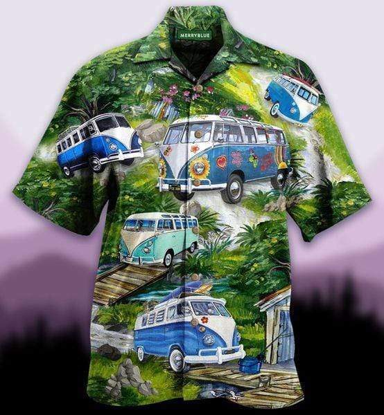 Life Is Best When You Are Camping Green Hawaiian Shirt 1 Life Is Best When You Are Camping Green Hawaiian Shirt