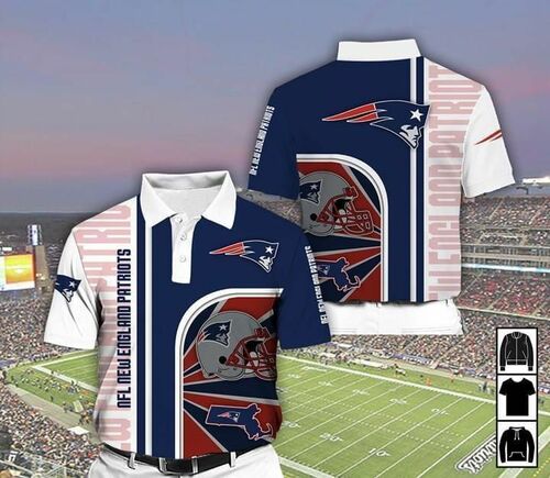 New England Patriots Nfl For Patriots Fan Polo 3D All Over Print Polo Shirt