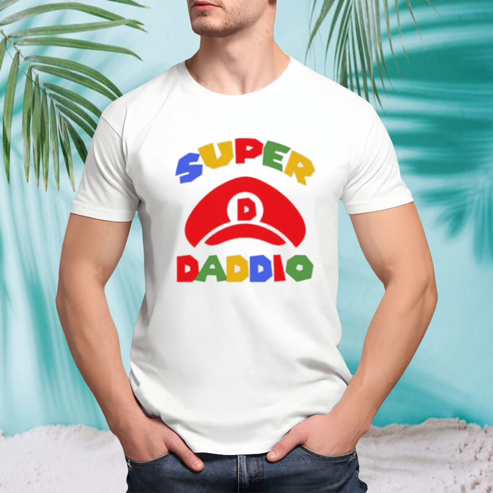 Super daddio super Mario father’s day shirt