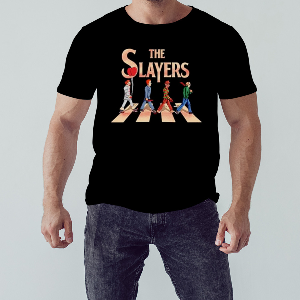 The Slayers horror movie Abbey Road shirt
