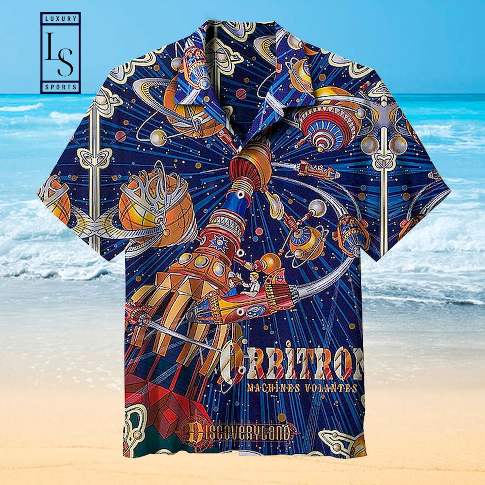 Orbitron Discovery Land Hawaiian Shirt