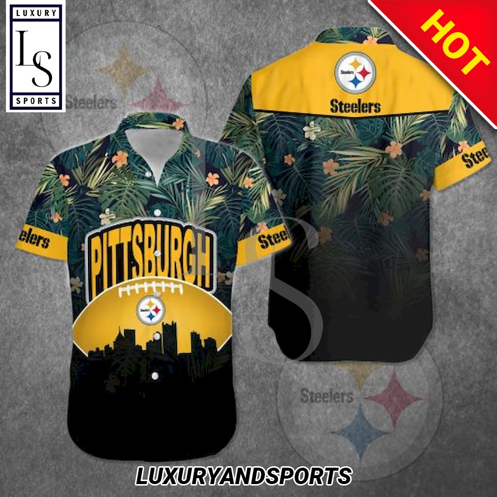 Pittsburgh Steelers Aloha Hawaiian Shirt