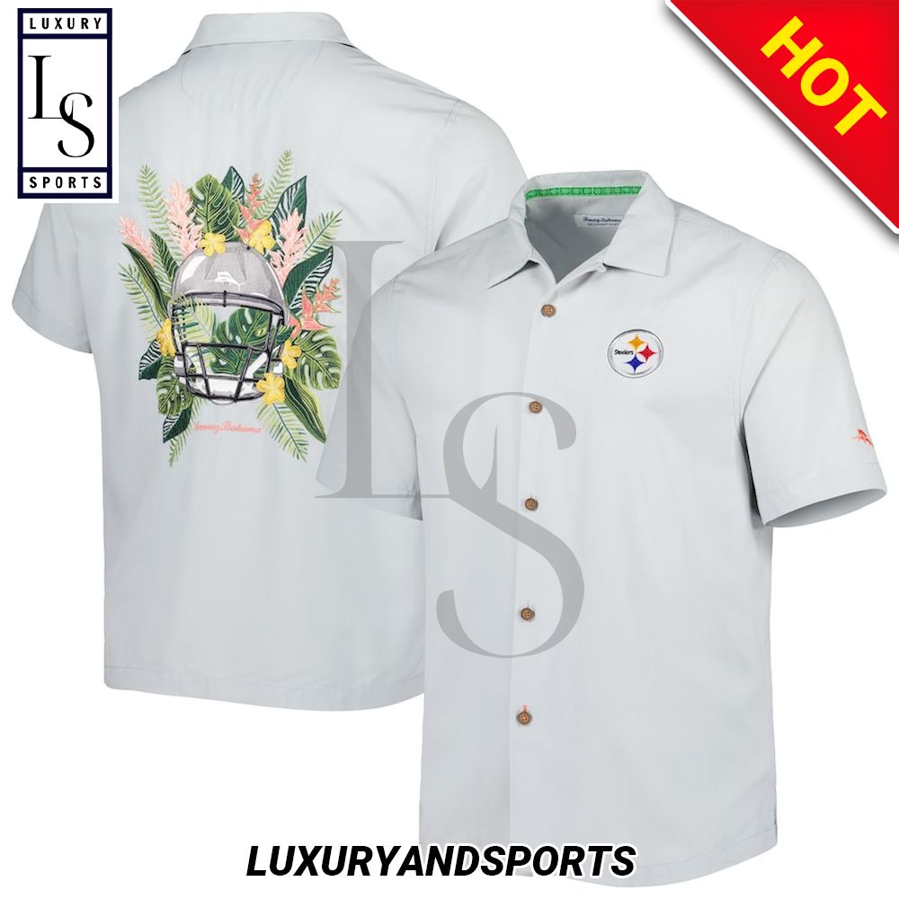 Pittsburgh Steelers Print Swordfish Hawaiian Shirt