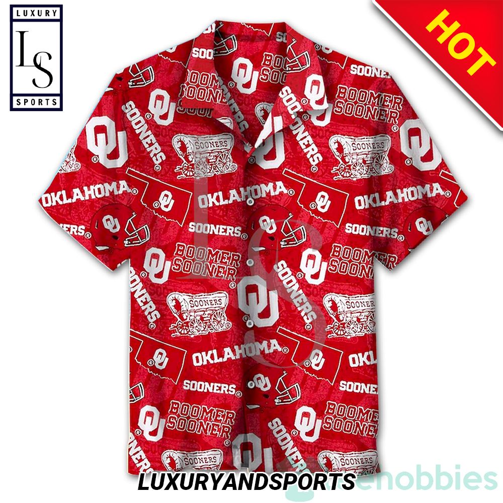 Roomer Sooners Oklahoma Hawaiian Shirt