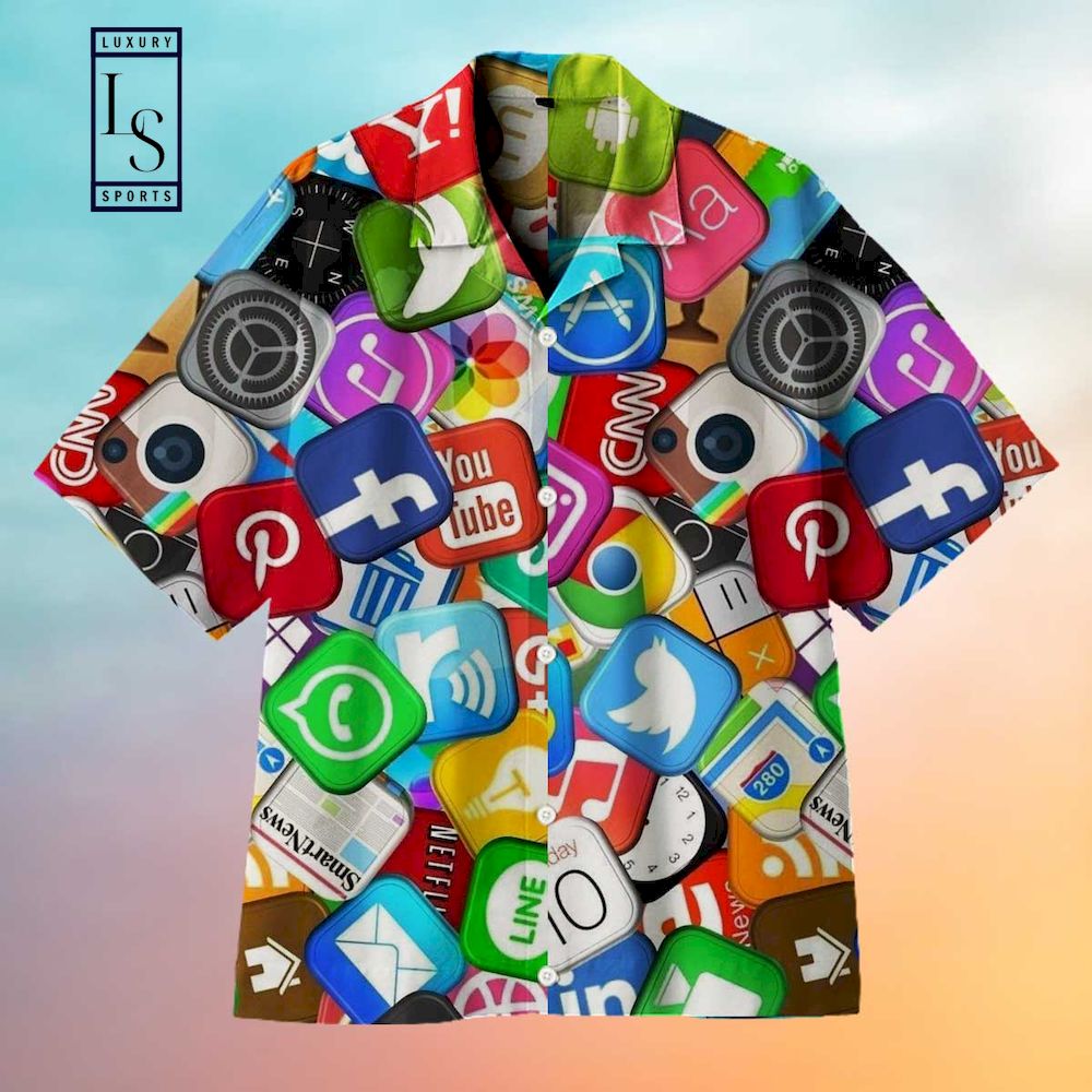 Software Logo on App Store Hawaiian Shirt