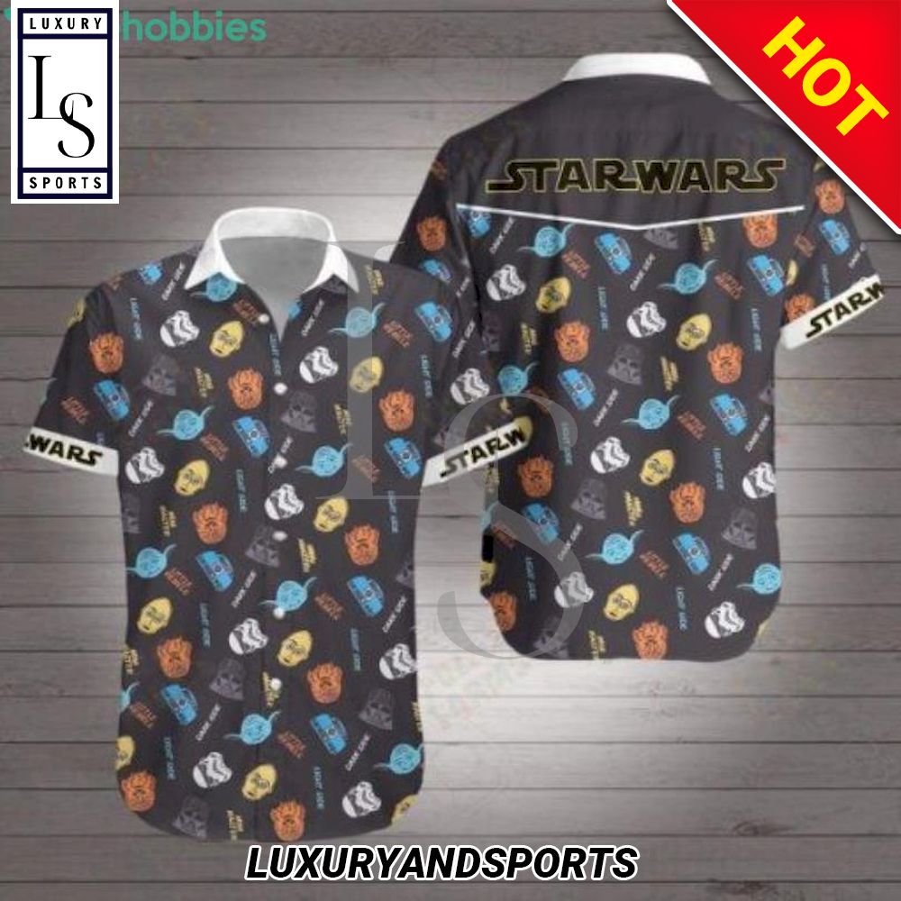 Star Wars Characters Icons Hawaiian Shirt