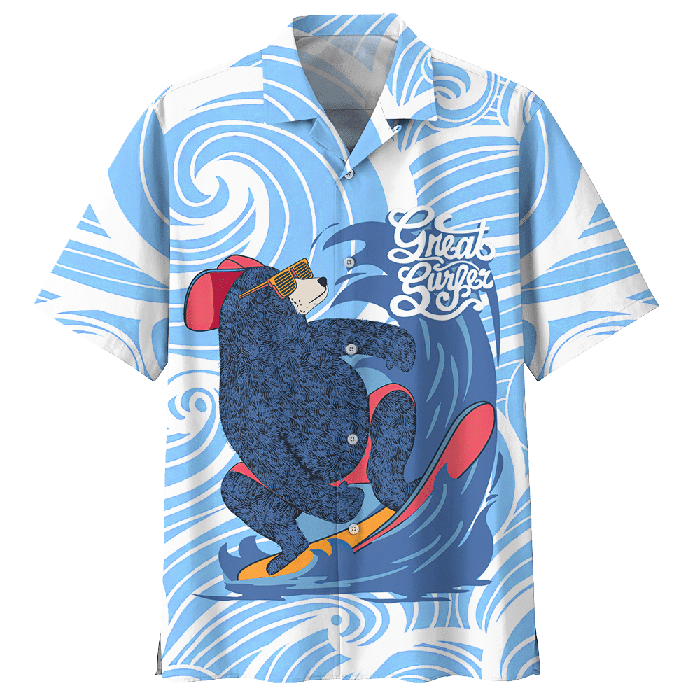 Surfing Blue Nice Design Unisex Hawaiian Shirt For Men And Women Dhc17062764