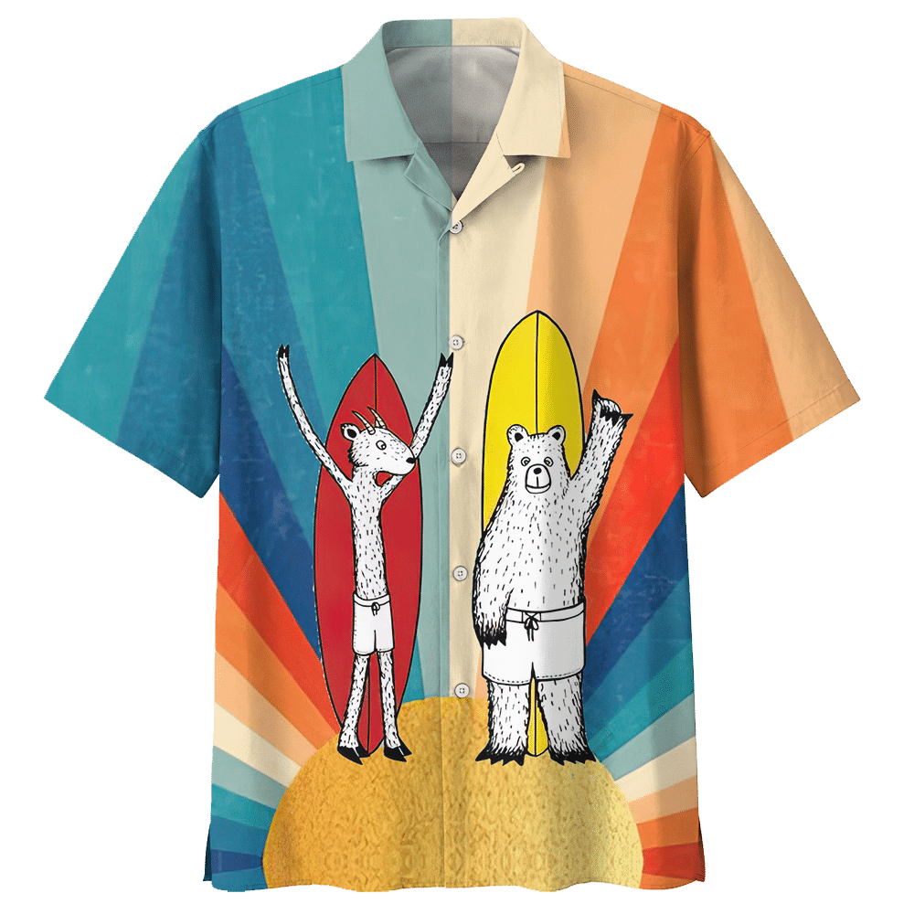 Surfing Colorful Amazing Design Unisex Hawaiian Shirt For Men And Women Dhc17062768