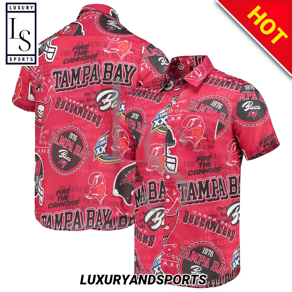 Tampa Bay Buccaneers Super Bowl Hawaiian Shirt
