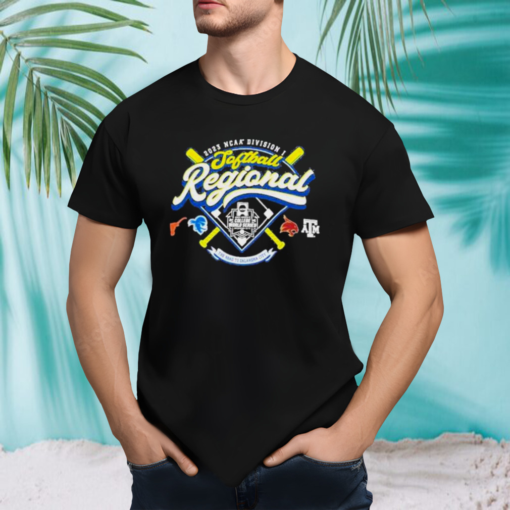 Texas 2023 NCAA Division I Softball Regional shirt